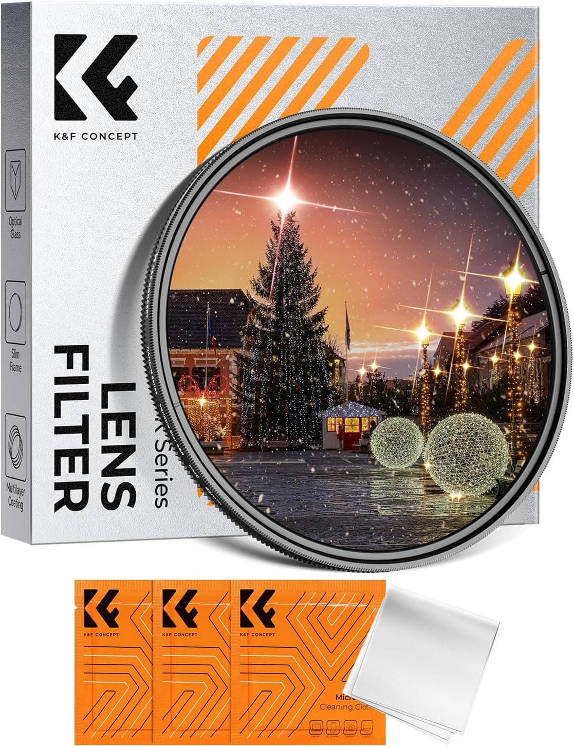 K&F Concept Nano-K Variable Star 4 & 8 82mm — filter rental